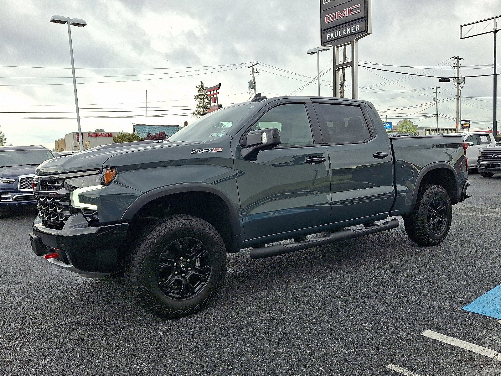 2026 Chevrolet Silverado 1500 — rear three-quarter view
