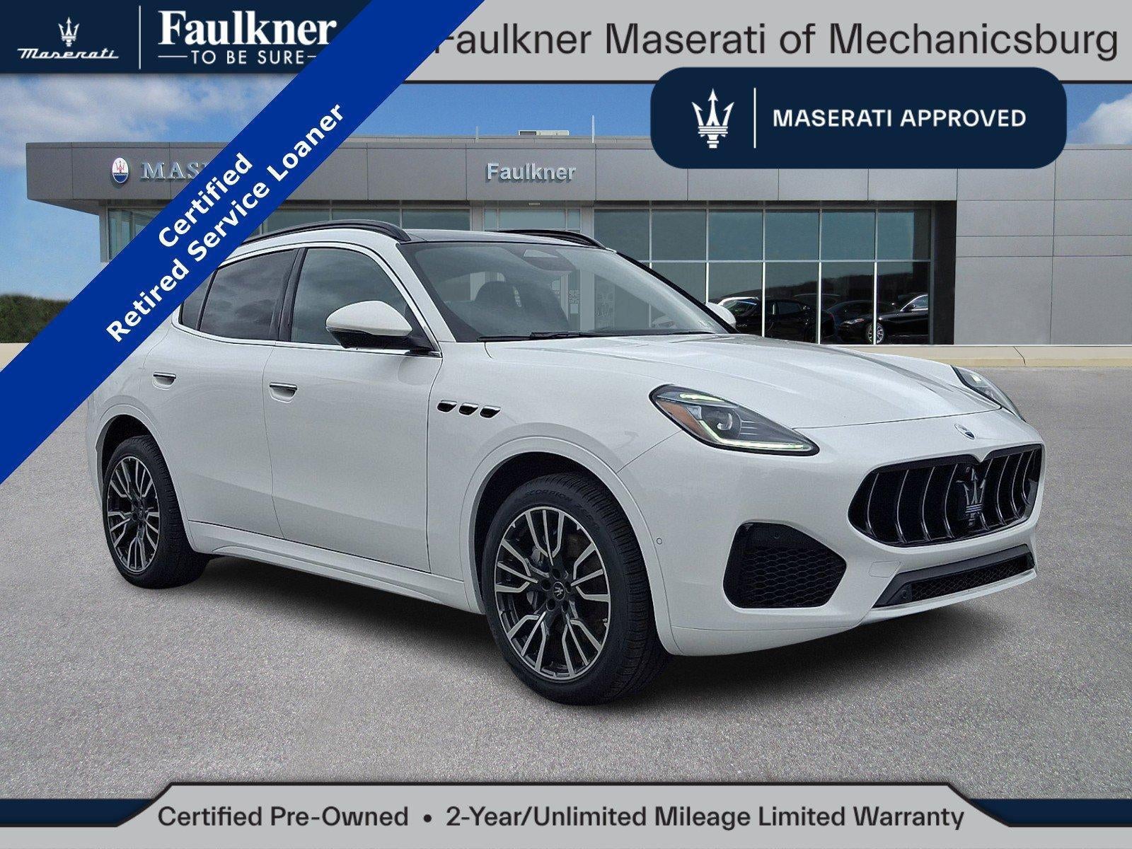 2025 Maserati Grecale AWD in Bianco — front three-quarter view