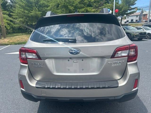 2016 Subaru Outback — interior view
