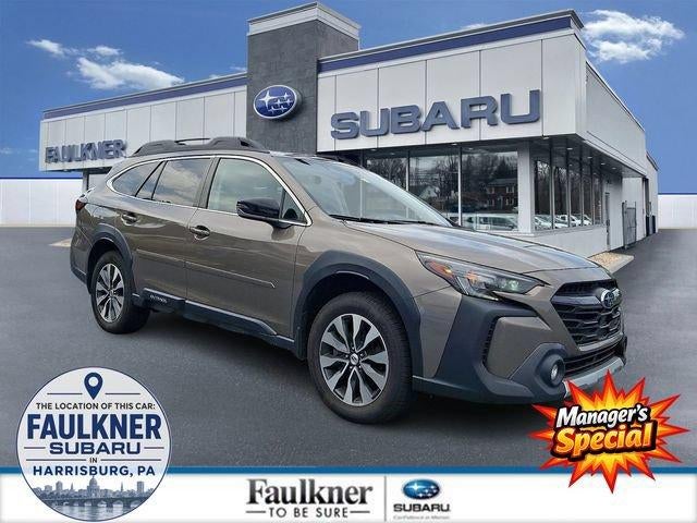 2023 Subaru Outback Limited CVT in Brilliant Bronze Metallic — front three-quarter view