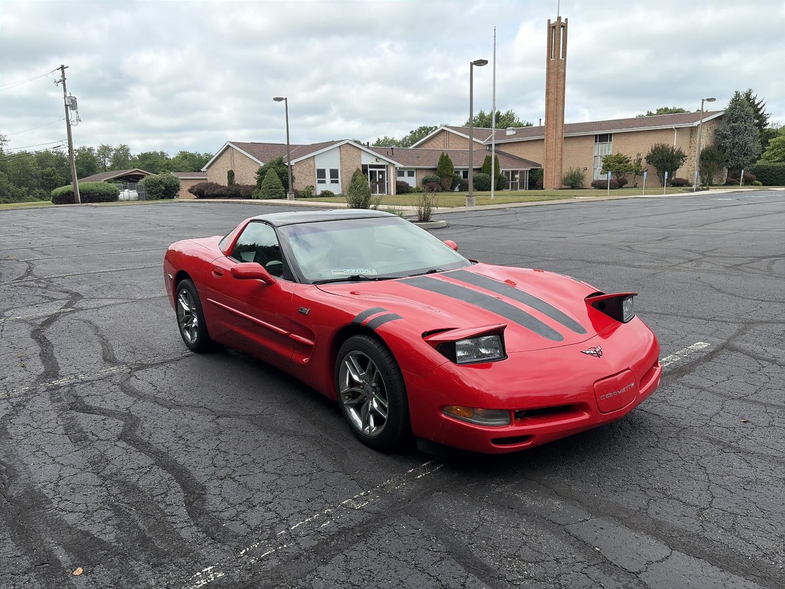 2001 Chevrolet Corvette — rear three-quarter view