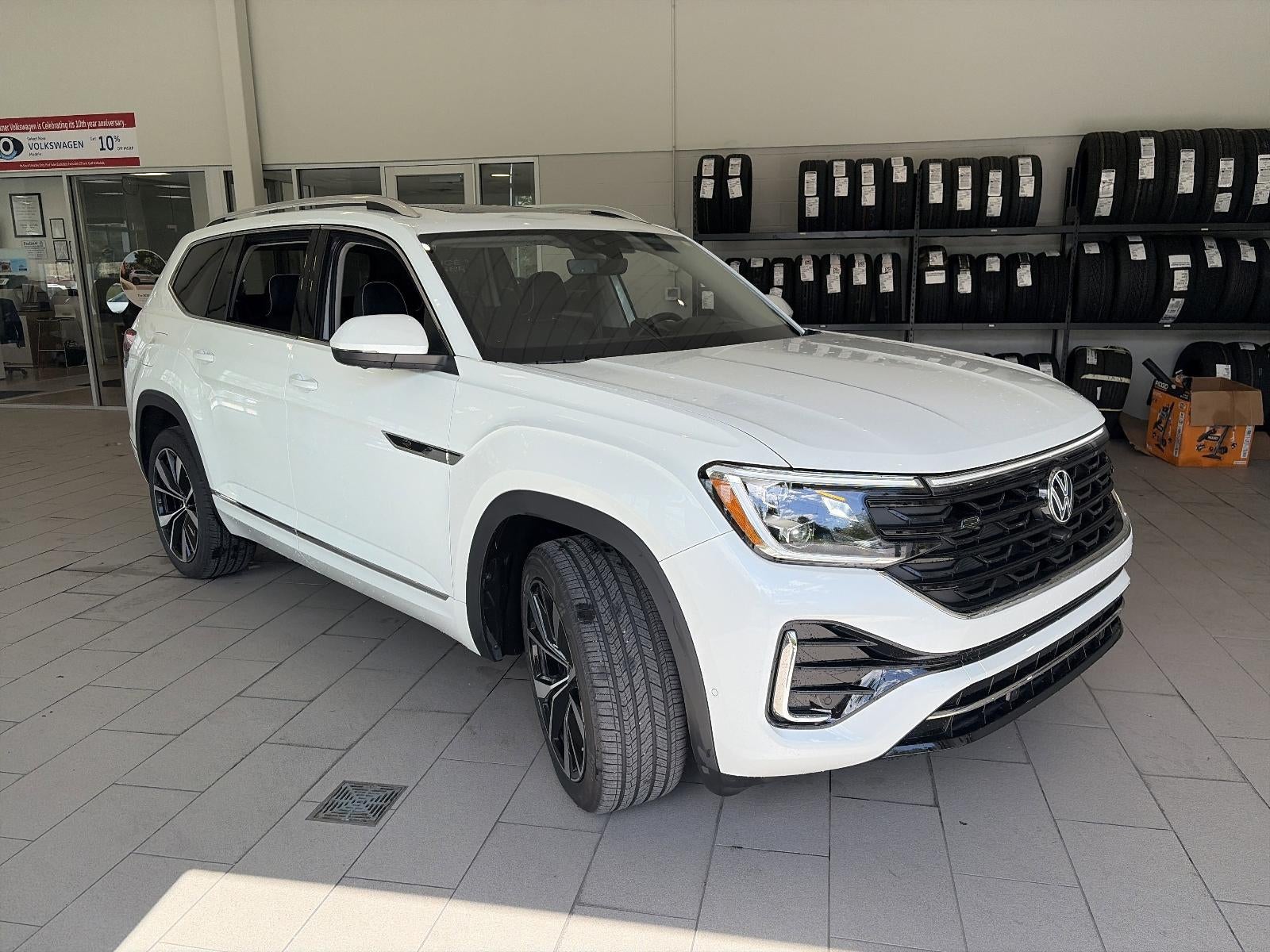 2026 Volkswagen Atlas — rear three-quarter view