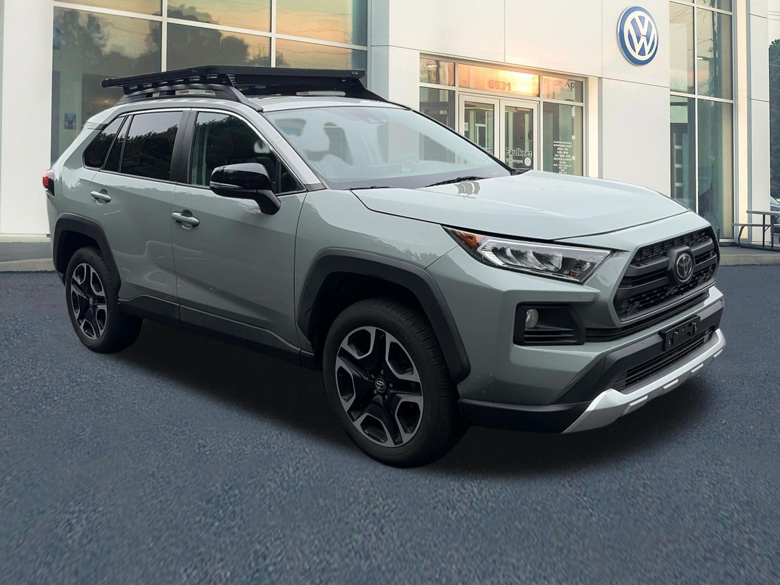 2019 Toyota RAV4 — rear three-quarter view
