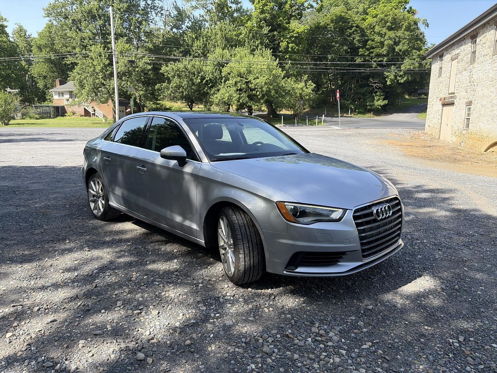 2015 Audi A3 — rear three-quarter view