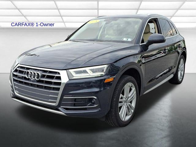 2018 Audi Q5 — rear three-quarter view
