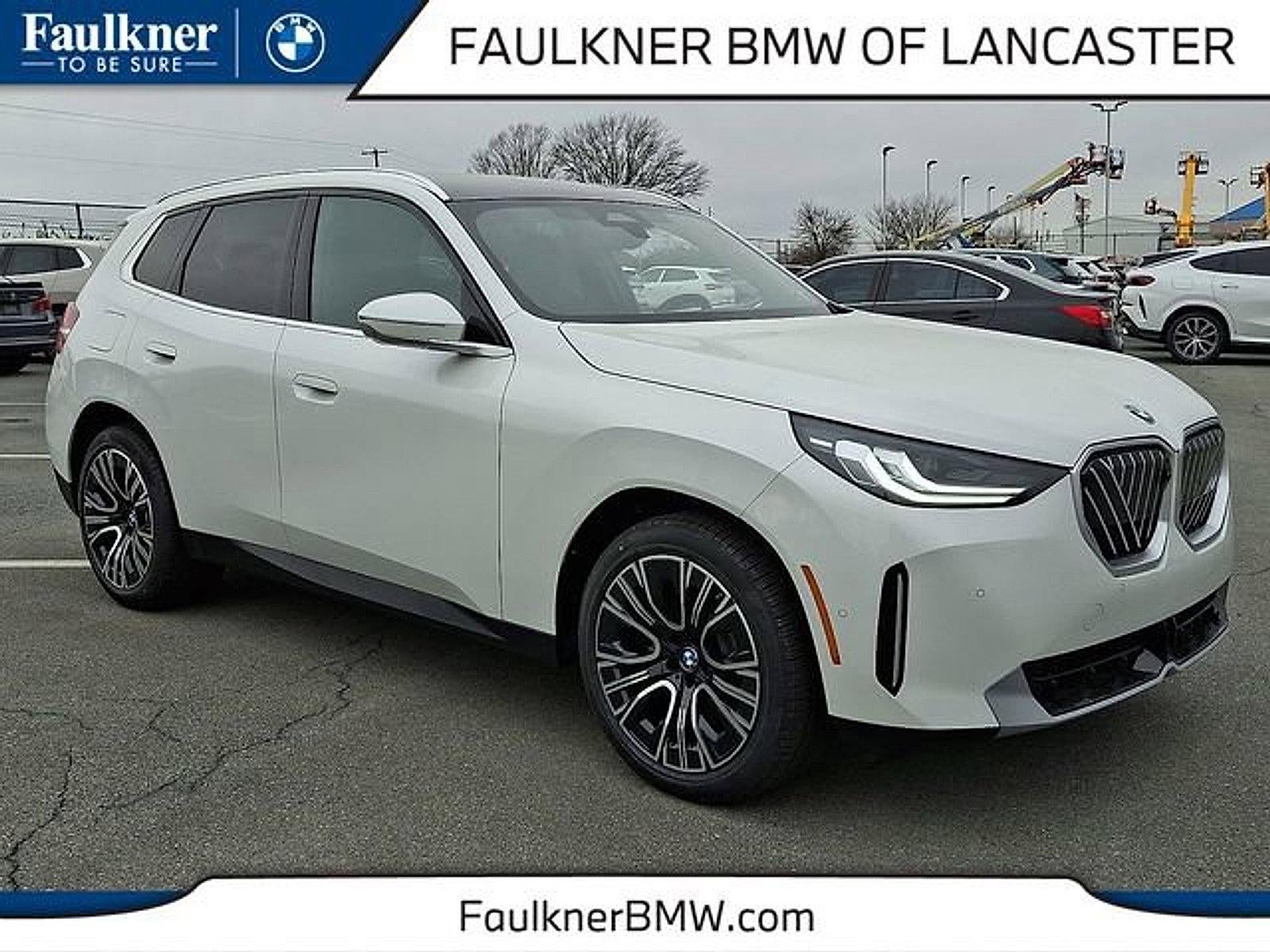 2026 BMW X3 30 xDrive Sports Activity Vehicle in Mineral White Metallic — front three-quarter view