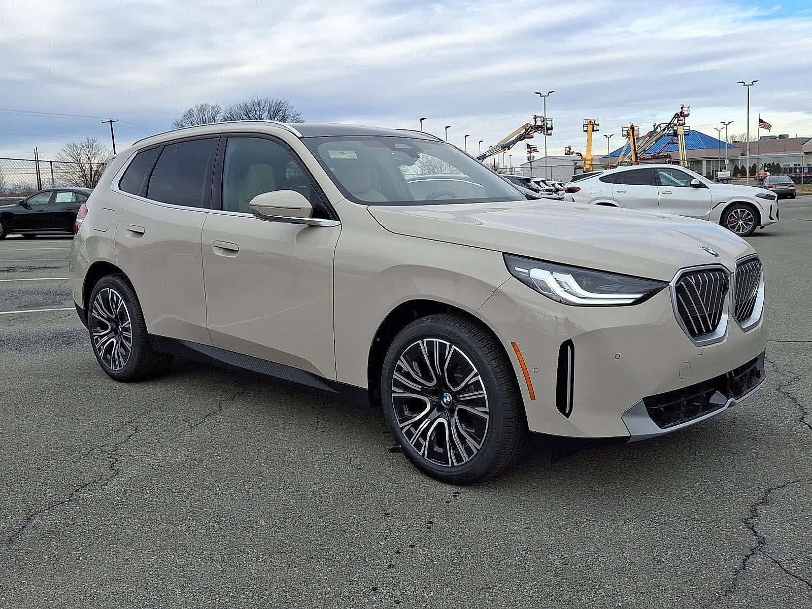 2026 BMW X3 30 xDrive Sports Activity Vehicle in Dune Grey Metallic — front three-quarter view