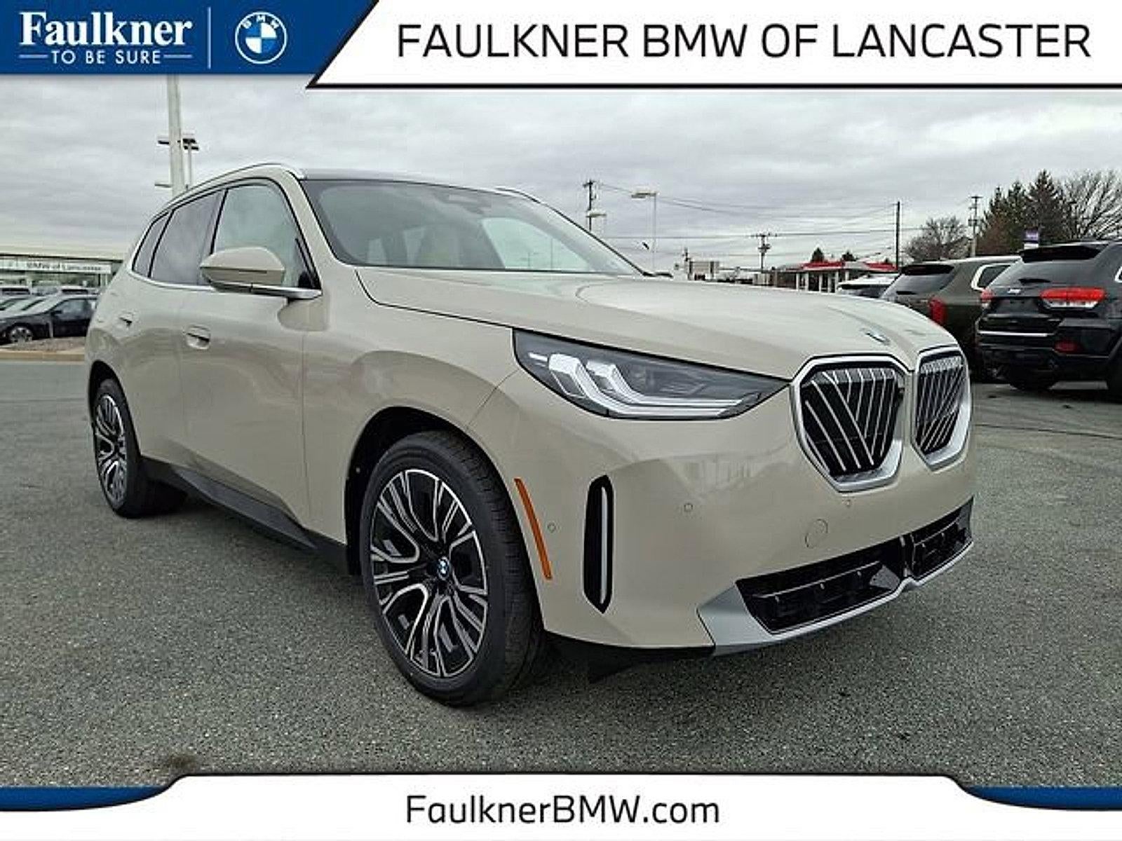 2026 BMW X3 30 xDrive Sports Activity Vehicle in Dune Grey Metallic — front three-quarter view