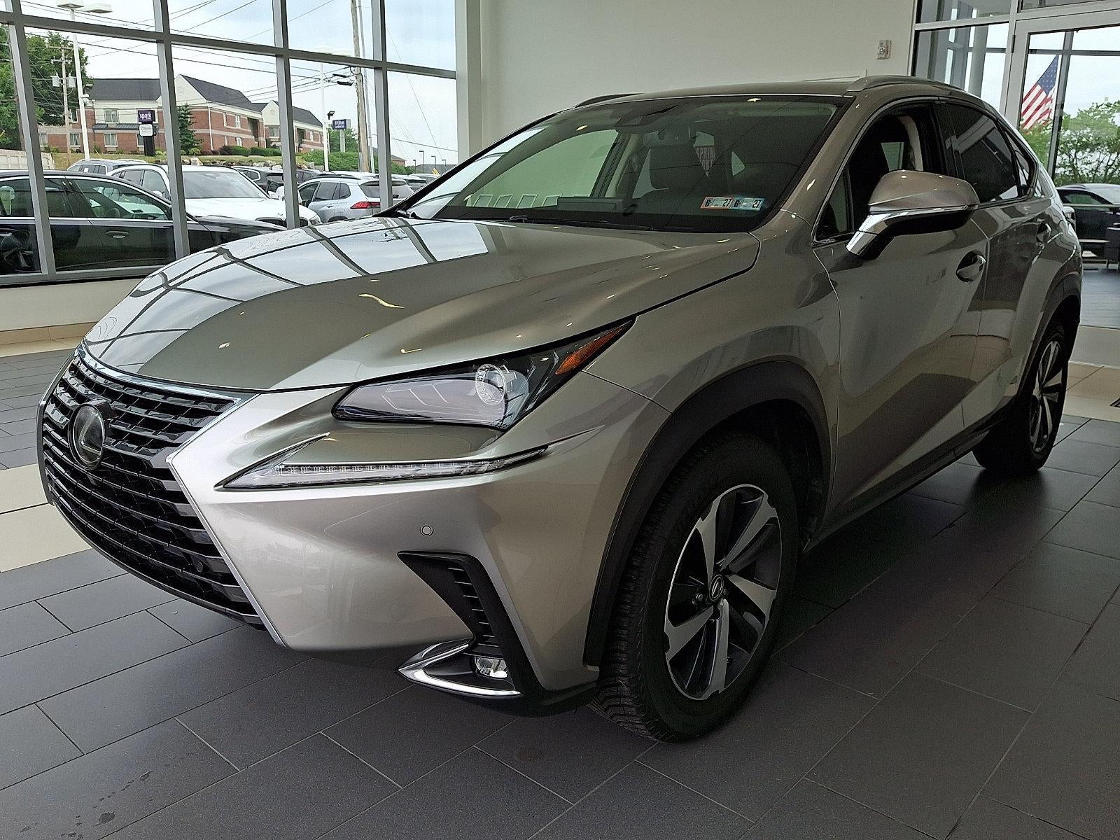 2020 Lexus NX 300 — rear three-quarter view