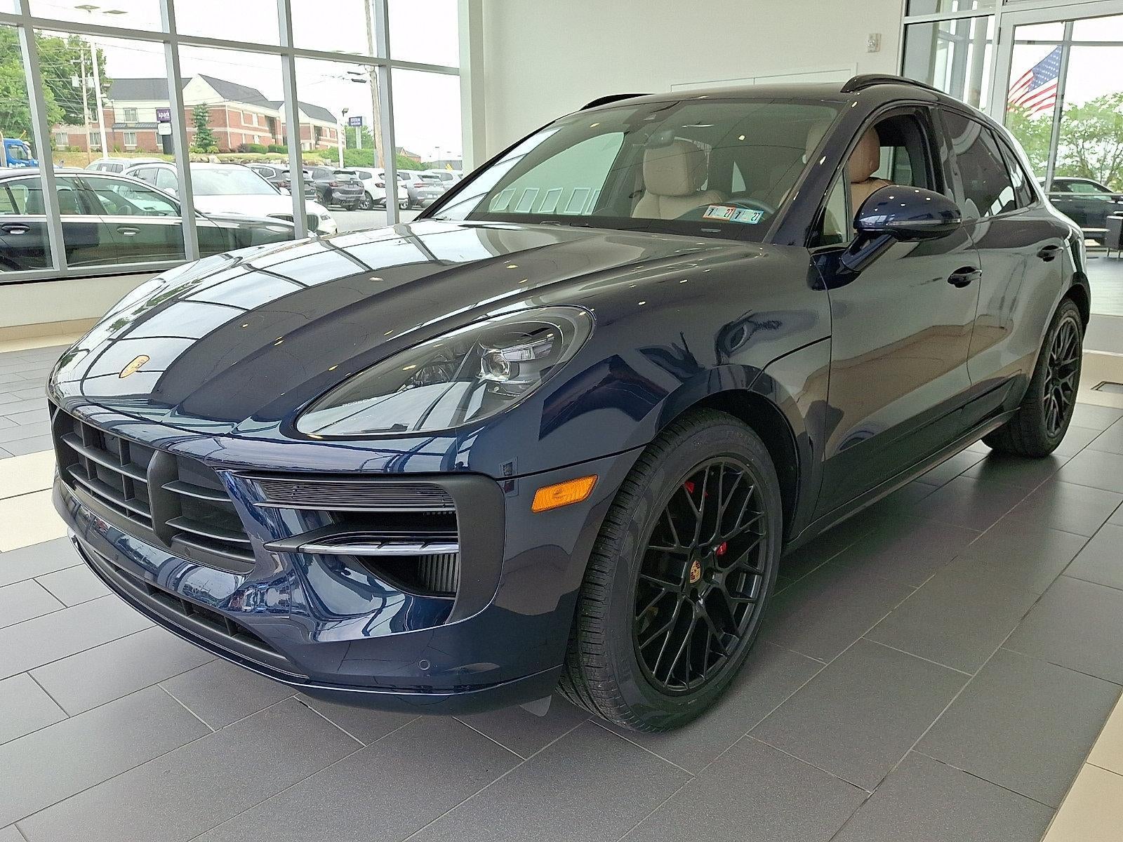 2020 Porsche Macan — rear three-quarter view