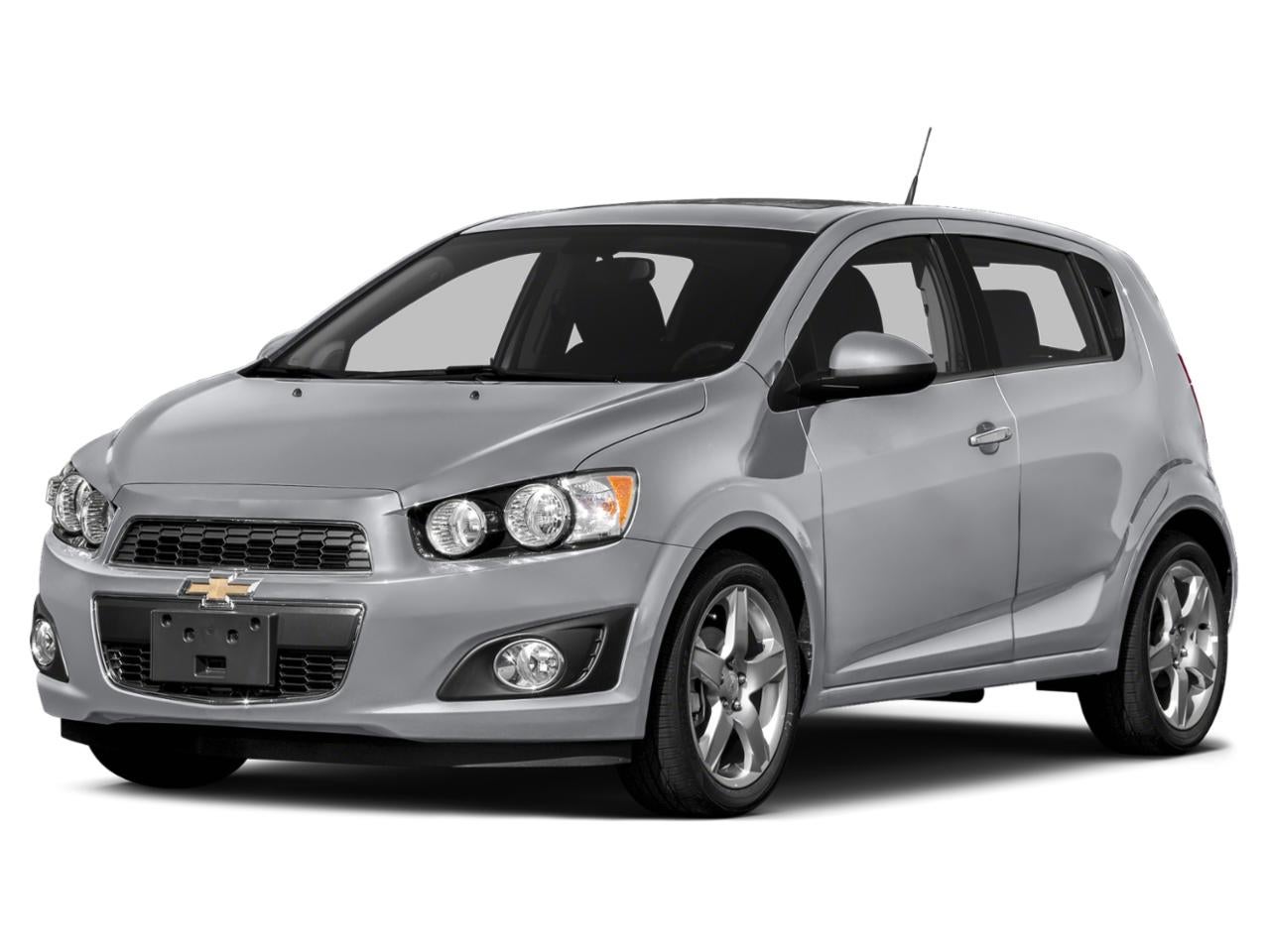 2015 Chevrolet Sonic — rear three-quarter view
