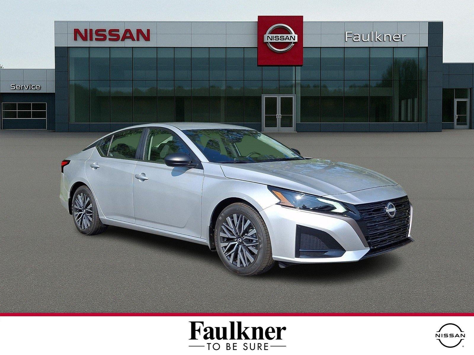 2026 Nissan Altima SV in Brilliant Silver Metallic — front three-quarter view