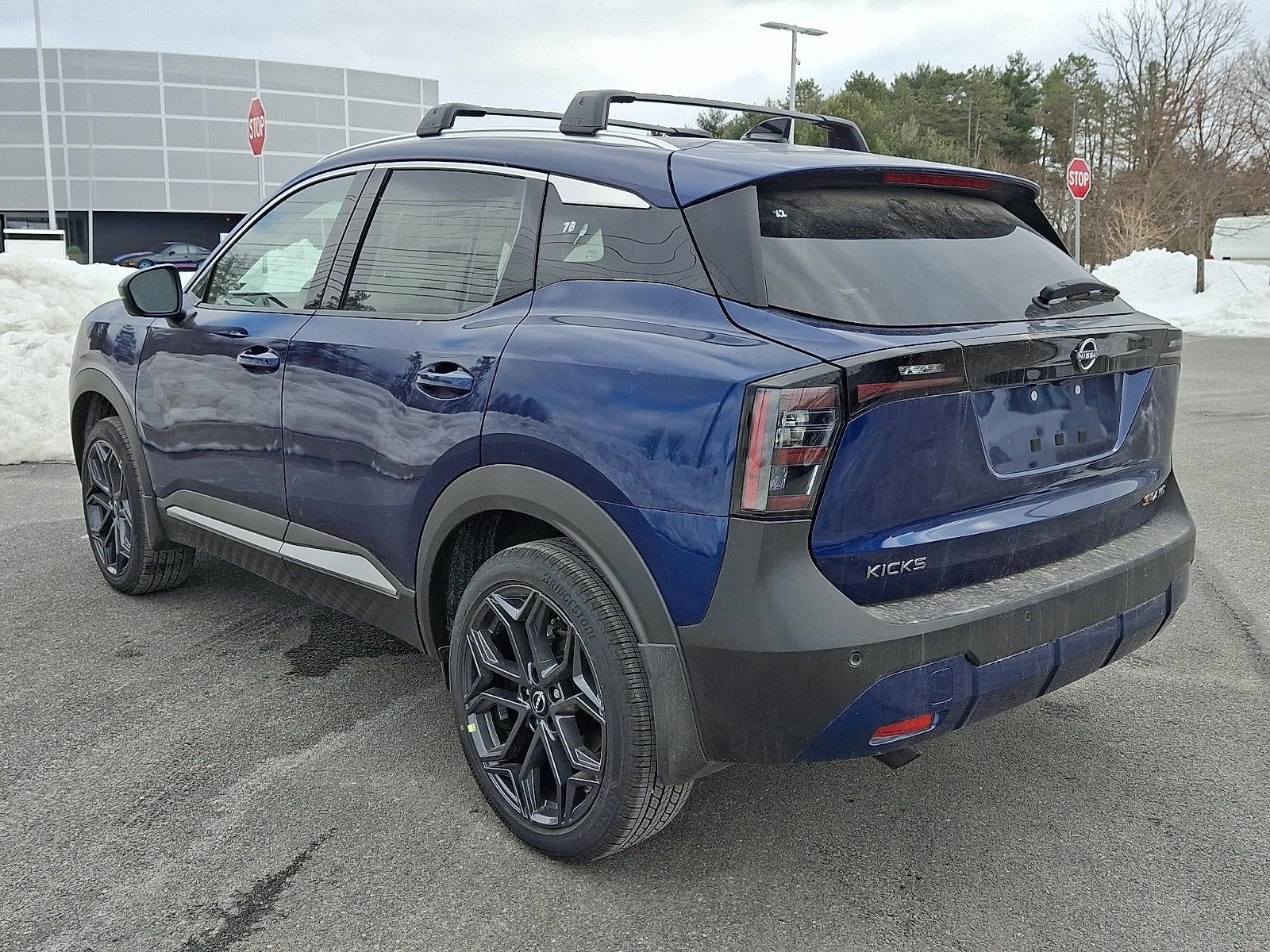 2026 Nissan Kicks — rear three-quarter view