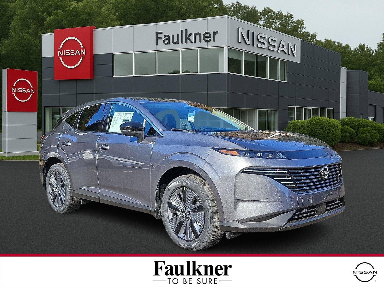 2026 Nissan Murano SL in Gun Metallic — front three-quarter view