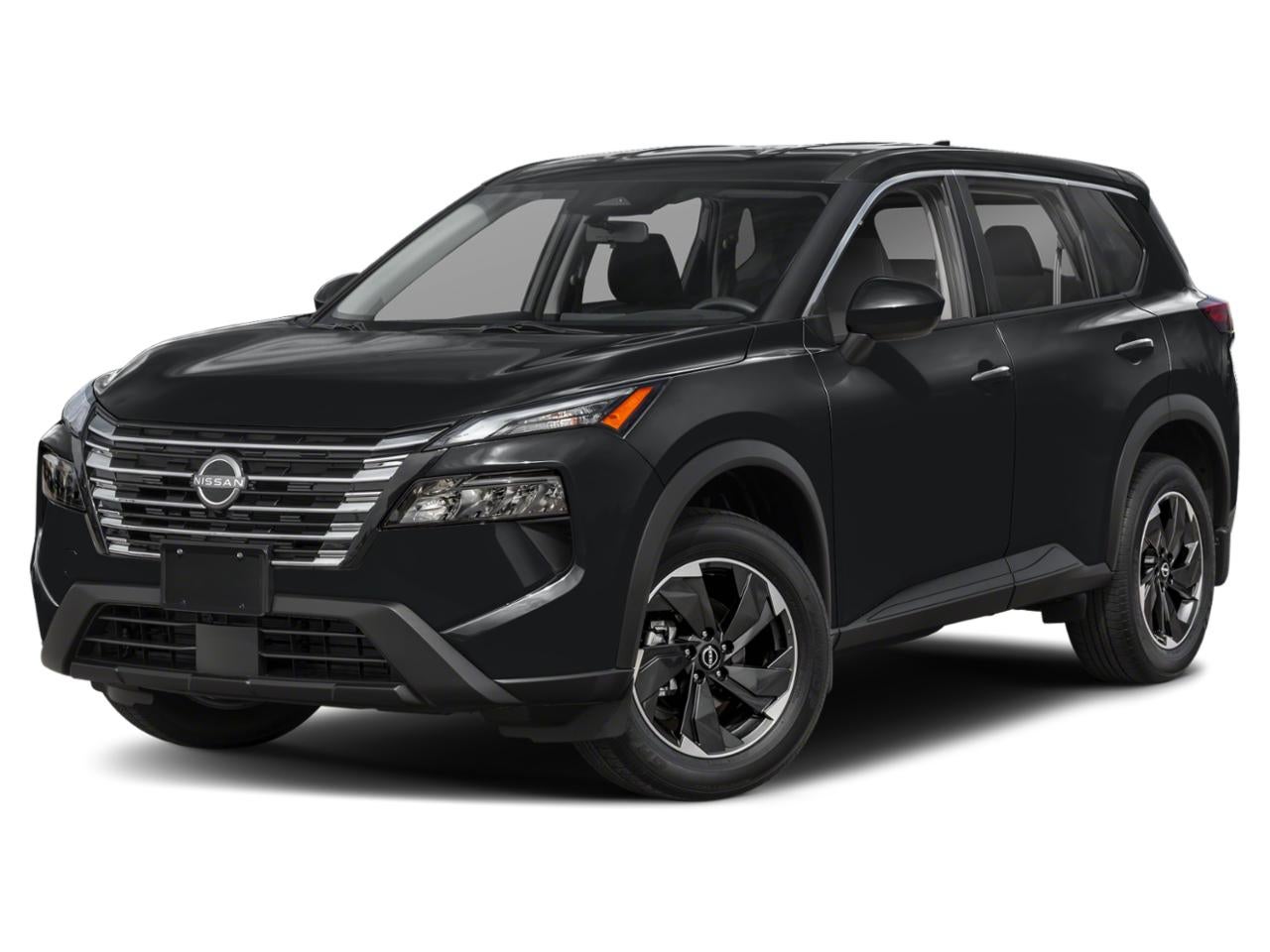 2026 Nissan Rogue SV in Super Black — front three-quarter view