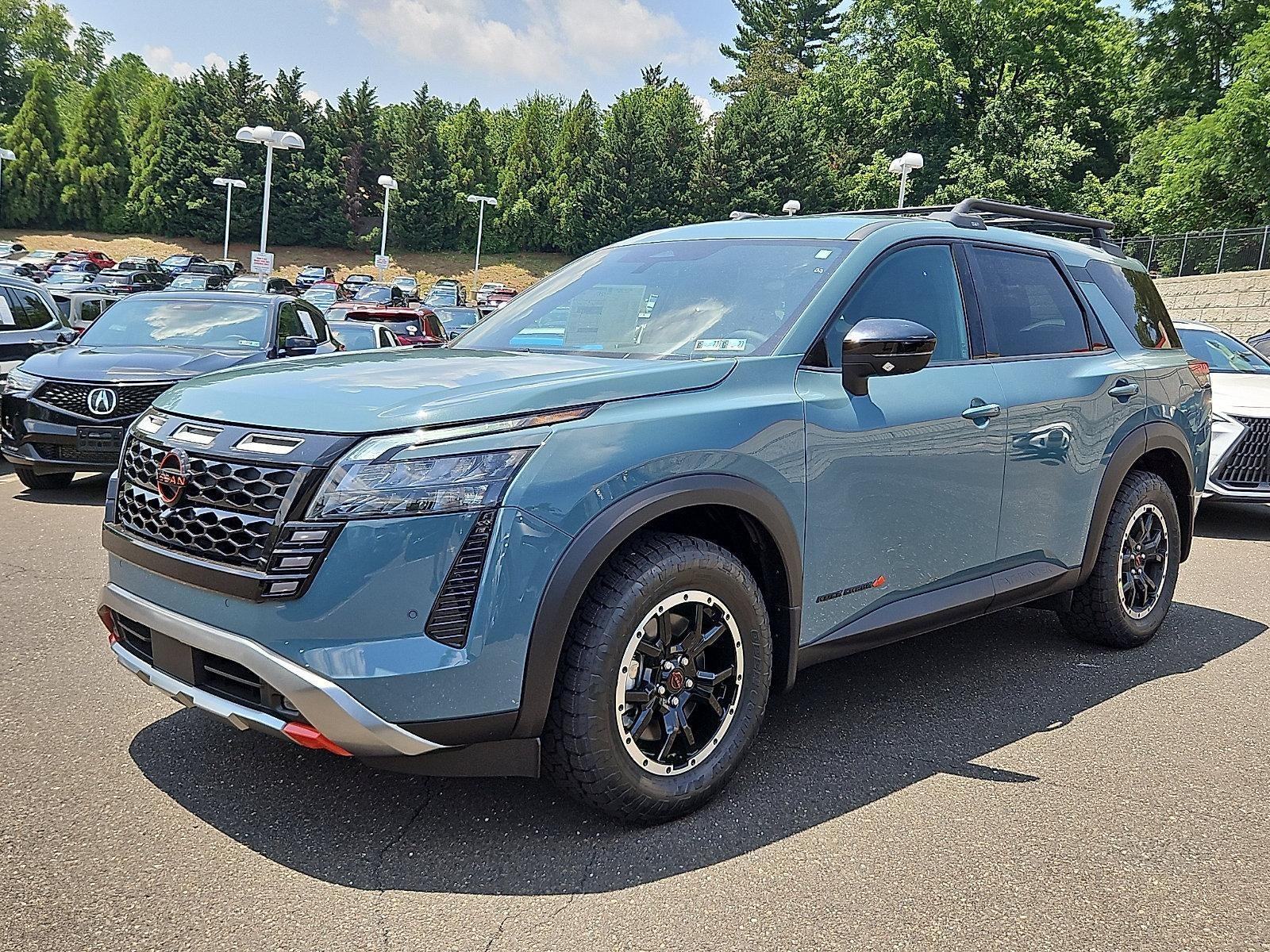 2026 Nissan Pathfinder — rear three-quarter view