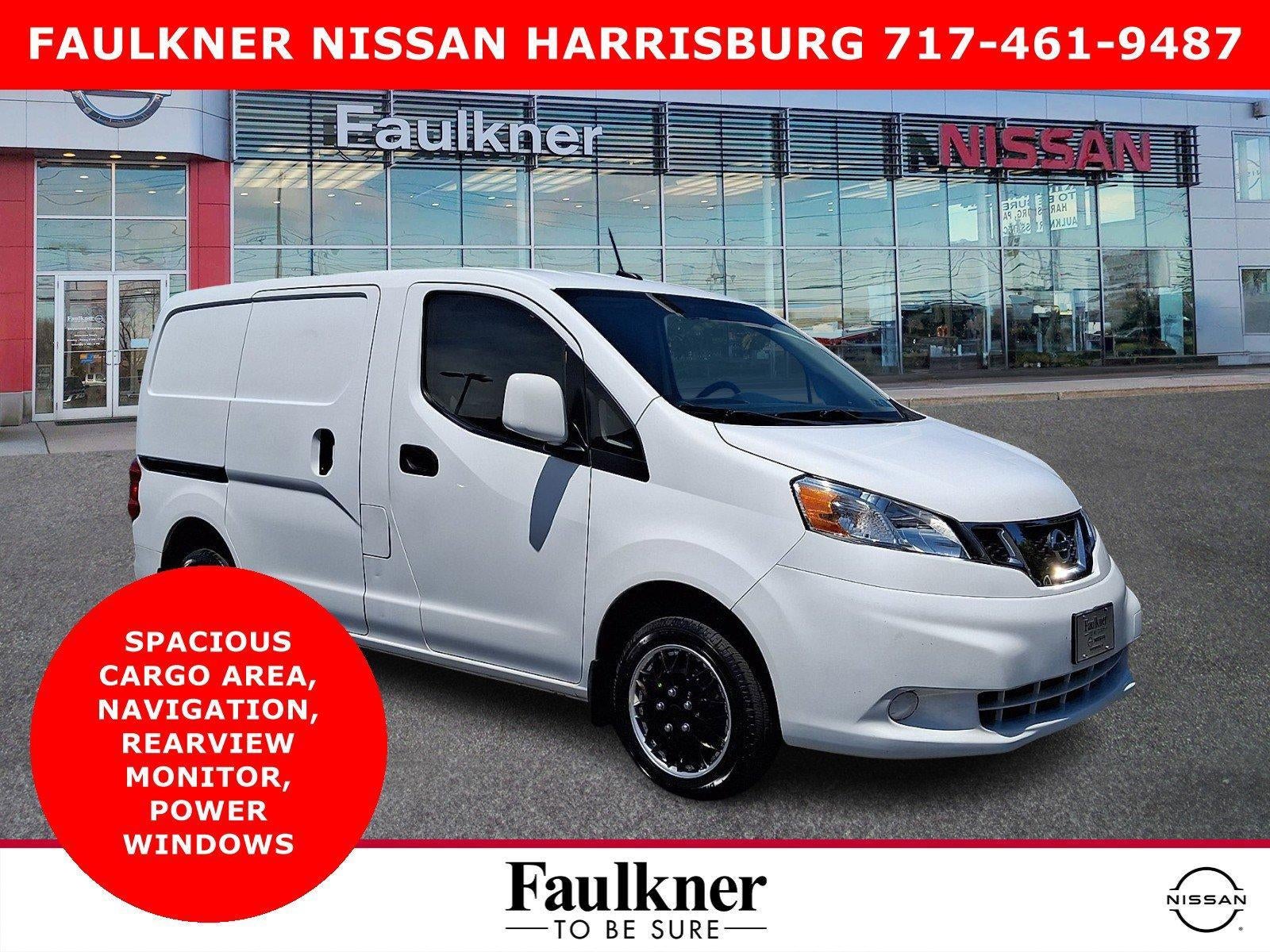 2017 Nissan NV200 Compact Cargo I4 SV in Fresh Powder — front three-quarter view