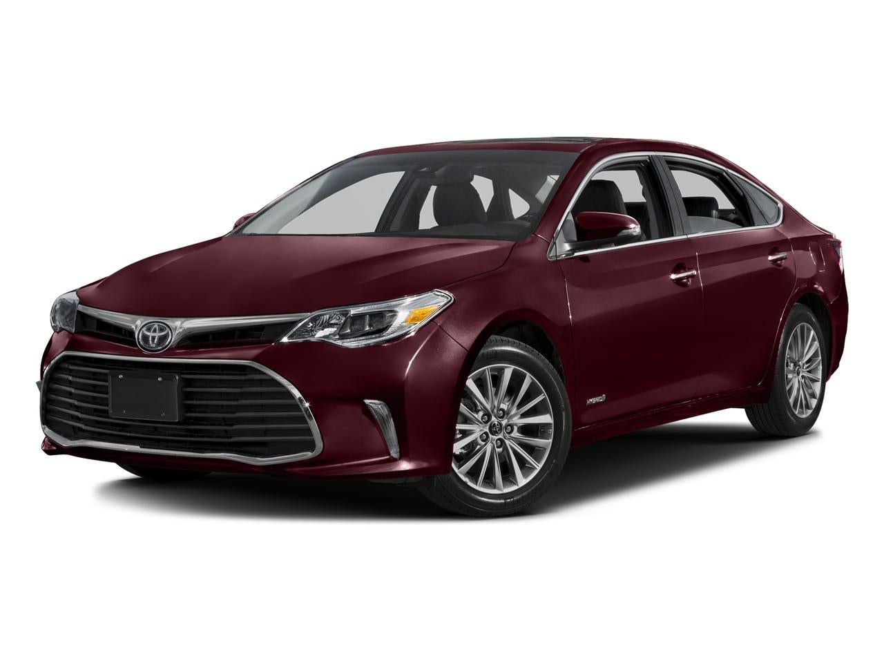 2016 Toyota Avalon Hybrid Limited in Mica — front three-quarter view